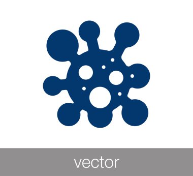 virüs mikrop simgesi