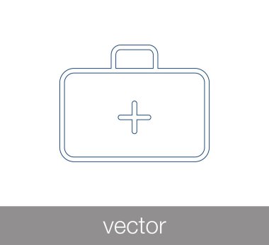 İlk yardım çantası simgesi