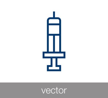 şırınga işareti simgesi