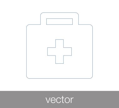 İlk yardım çantası simgesi