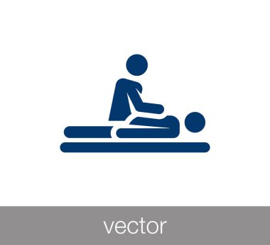 Hasta ve doktor simgesi