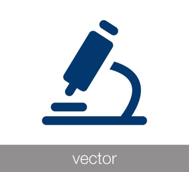 bilimsel mikroskop simgesi