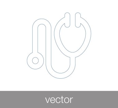 Sağlık stetoskop simgesi