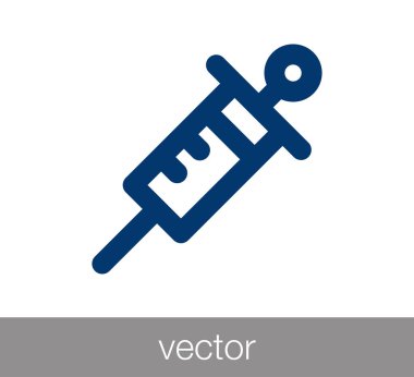 şırınga işareti simgesi