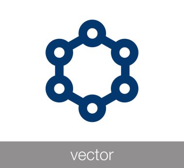 molekül web simgesi