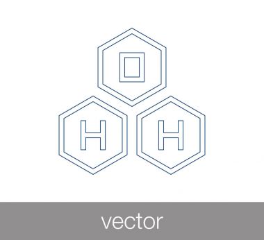 molekül web simgesi