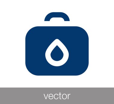 İlk yardım çantası simgesi