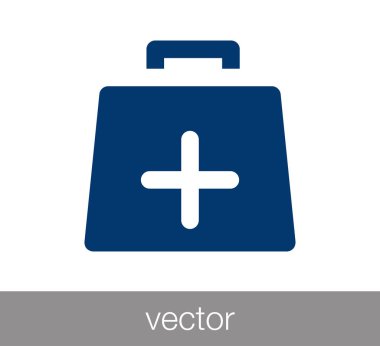 İlk yardım çantası simgesi