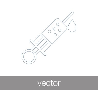 şırınga işareti simgesi