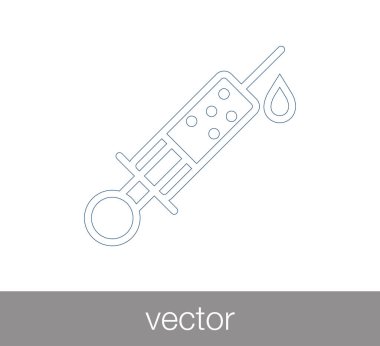 şırınga işareti simgesi