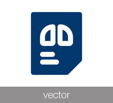 Sağlık dosyası simgesi