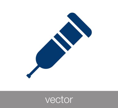 koltuk değneği düz simgesi