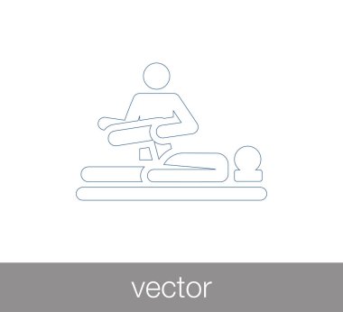 Hasta ve doktor simgesi