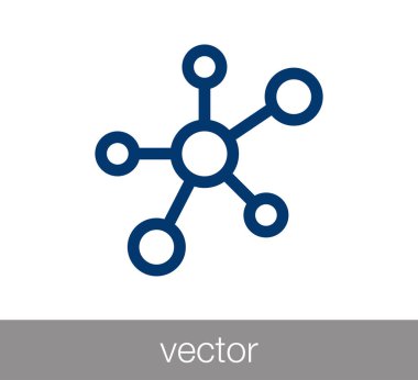 molekül web simgesi