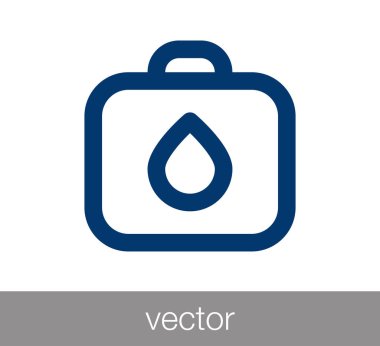 İlk yardım çantası simgesi