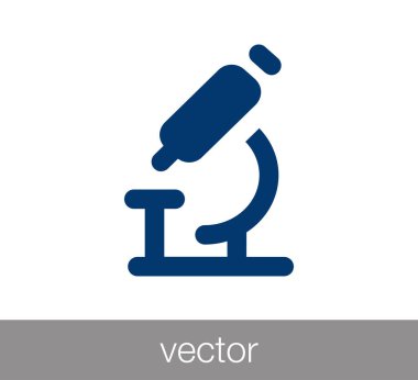 bilimsel mikroskop simgesi