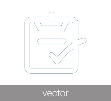 Denetim listesi veya Pano simge