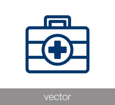 İlk yardım çantası simgesi