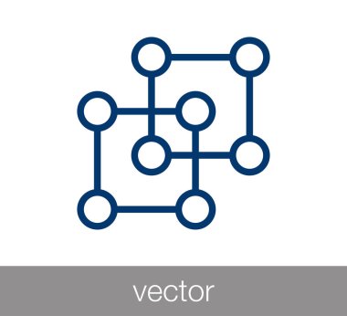 molekül web simgesi