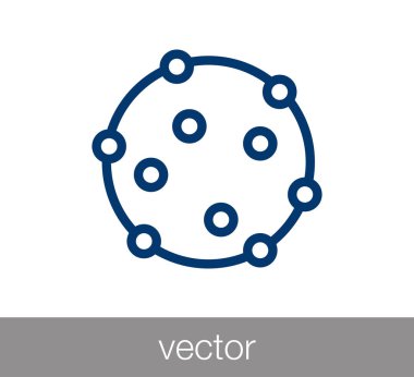 molekül web simgesi