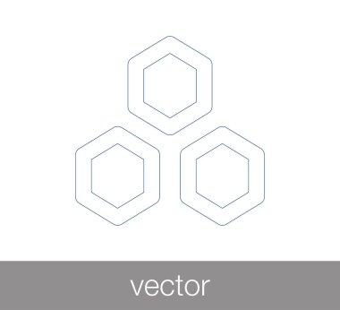 molekül web simgesi
