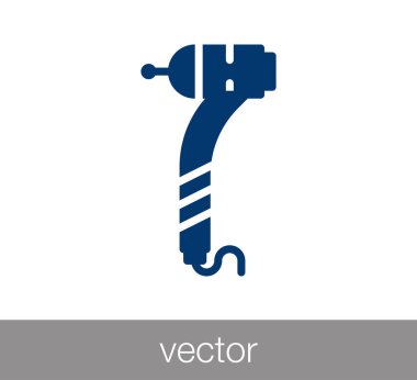 Diş matkap simgesi.