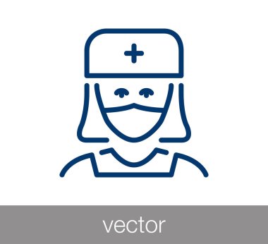 Hemşire simge tasarlamak