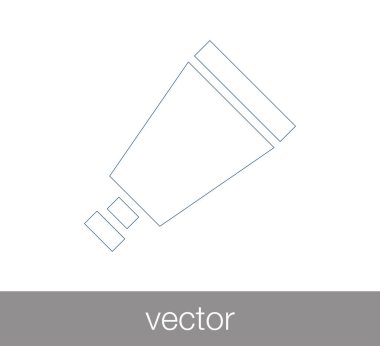 koltuk değneği düz simgesi