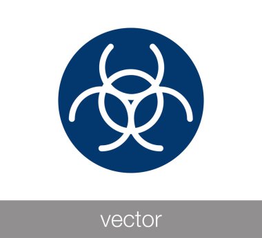 radyasyon işareti simgesi