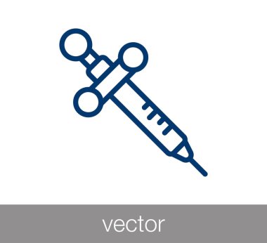 şırınga işareti simgesi