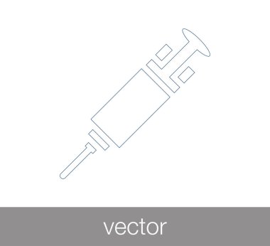şırınga işareti simgesi