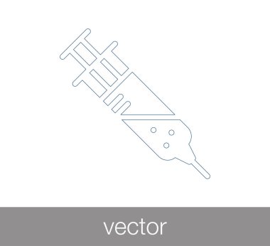 şırınga işareti simgesi