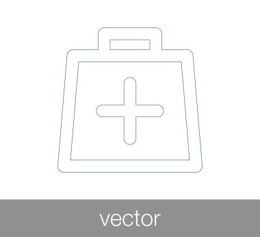 İlk yardım çantası simgesi