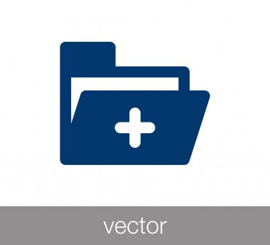 Sağlık dosyası simgesi