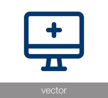 monitör web simgesi