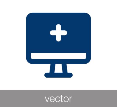 monitör web simgesi