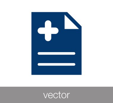 Sağlık dosyası simgesi