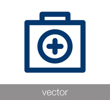 İlk yardım çantası simgesi
