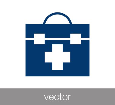 İlk yardım çantası simgesi