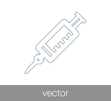 şırınga işareti simgesi