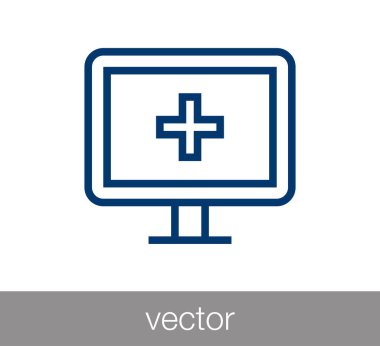 monitör web simgesi