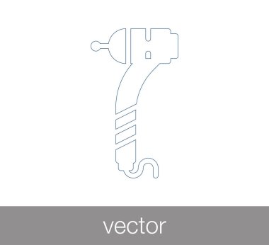 Diş matkap simgesi.