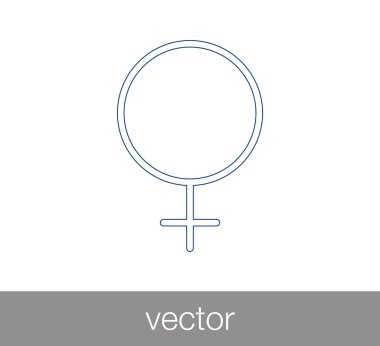 dişi işareti simgesi