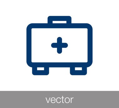 İlk yardım çantası simgesi