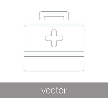 İlk yardım çantası simgesi