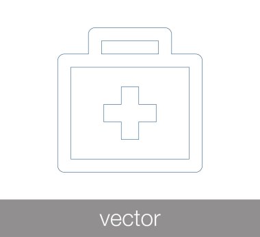 İlk yardım çantası simgesi