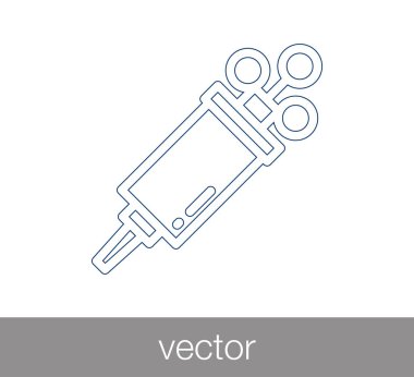 şırınga işareti simgesi