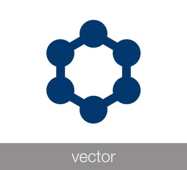 molekül web simgesi
