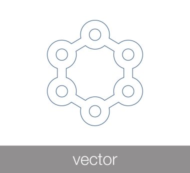 molekül web simgesi