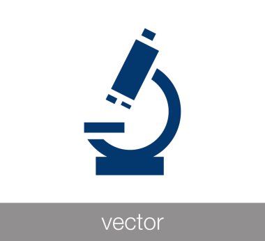 bilimsel mikroskop simgesi